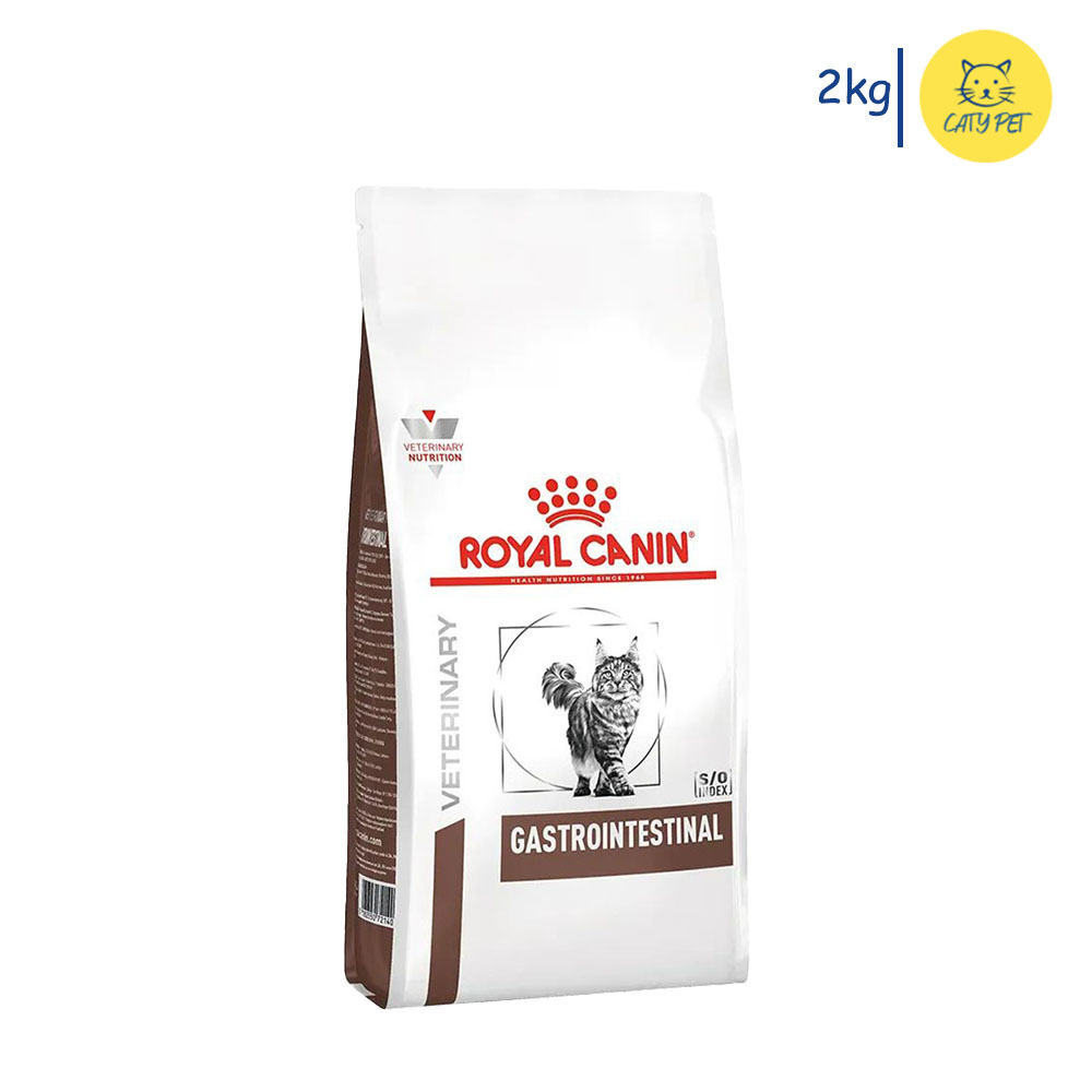 غذای خشک گربه رویال کنین گاسترواینتستینال Gastrointestinal وزن 2 کیلوگرم