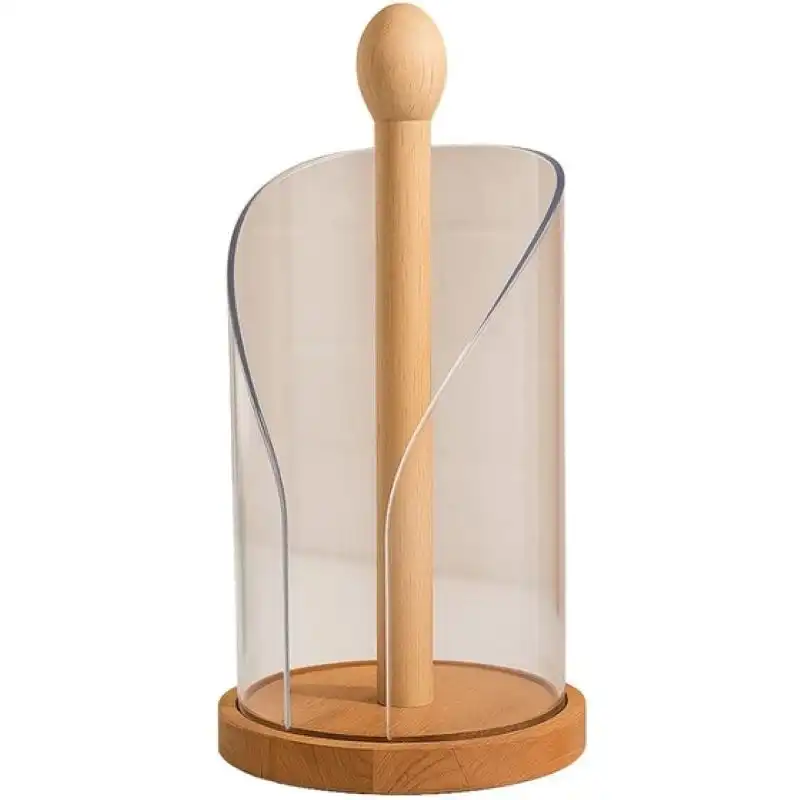 پایه دستمال رولی چوبی لیمون کد 225459