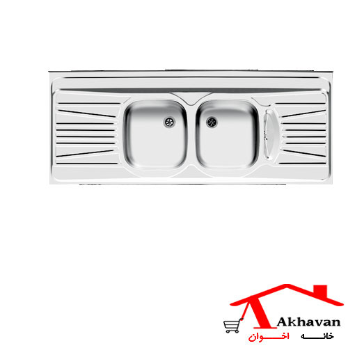سینک ظرفشویی روکار کد 52 اخوان
