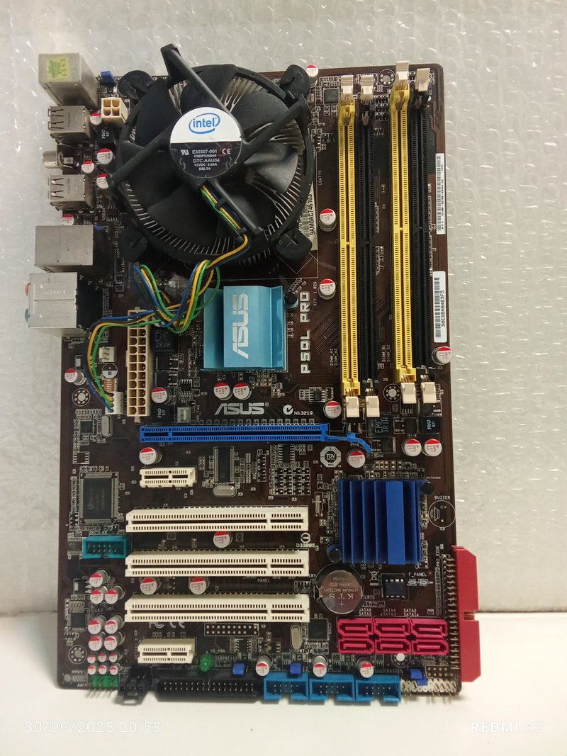 باندل مادربرد(ddr2)ASUSمدلP5QL PRO-استوک