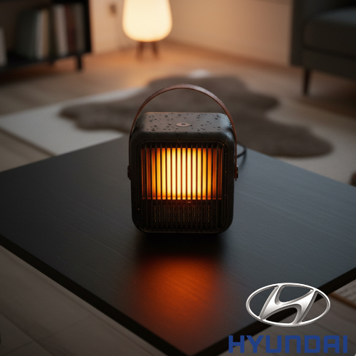 هیتر برقی کوچک برای کرسی طرح شومینه هیوندای Hyundai مدل TVN21-005