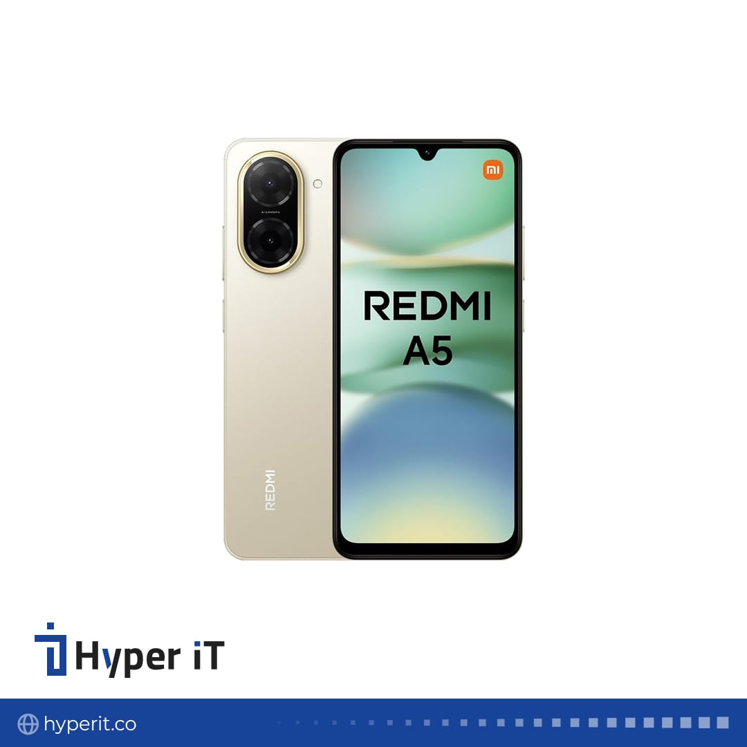 گوشی شیائومی Redmi A5 حافظه 128 گیگابایت و رم 4 گیگابایت (طلایی)-گلوبال