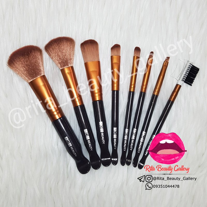 ست براش مشکی ADS Beauty