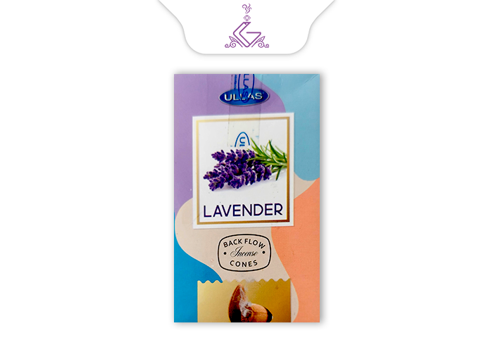 عود آبشاری شرکتی اسطوخودوس Lavender برند اولاس ULLAS