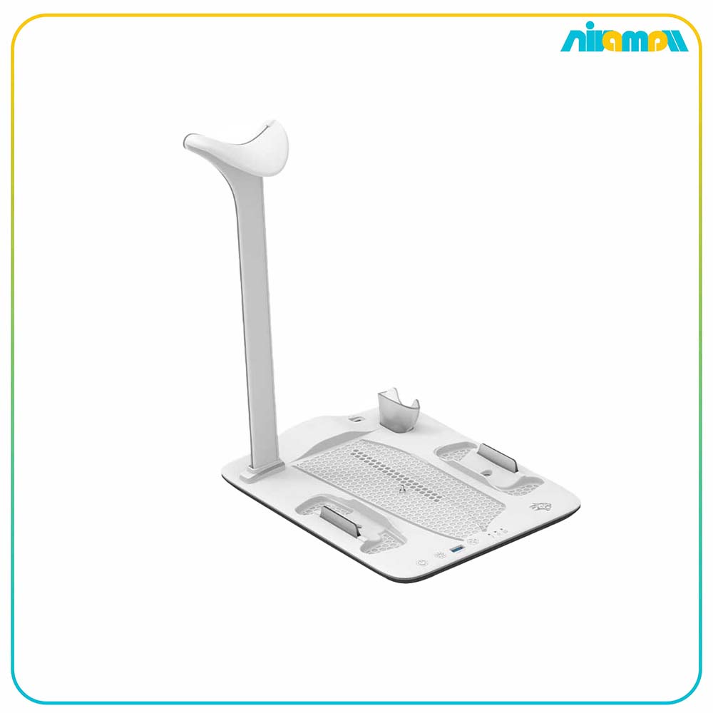 پایه و فن خنک کننده PS5 Slim با شارژر مغناطیسی پرودو مدل PDX118
