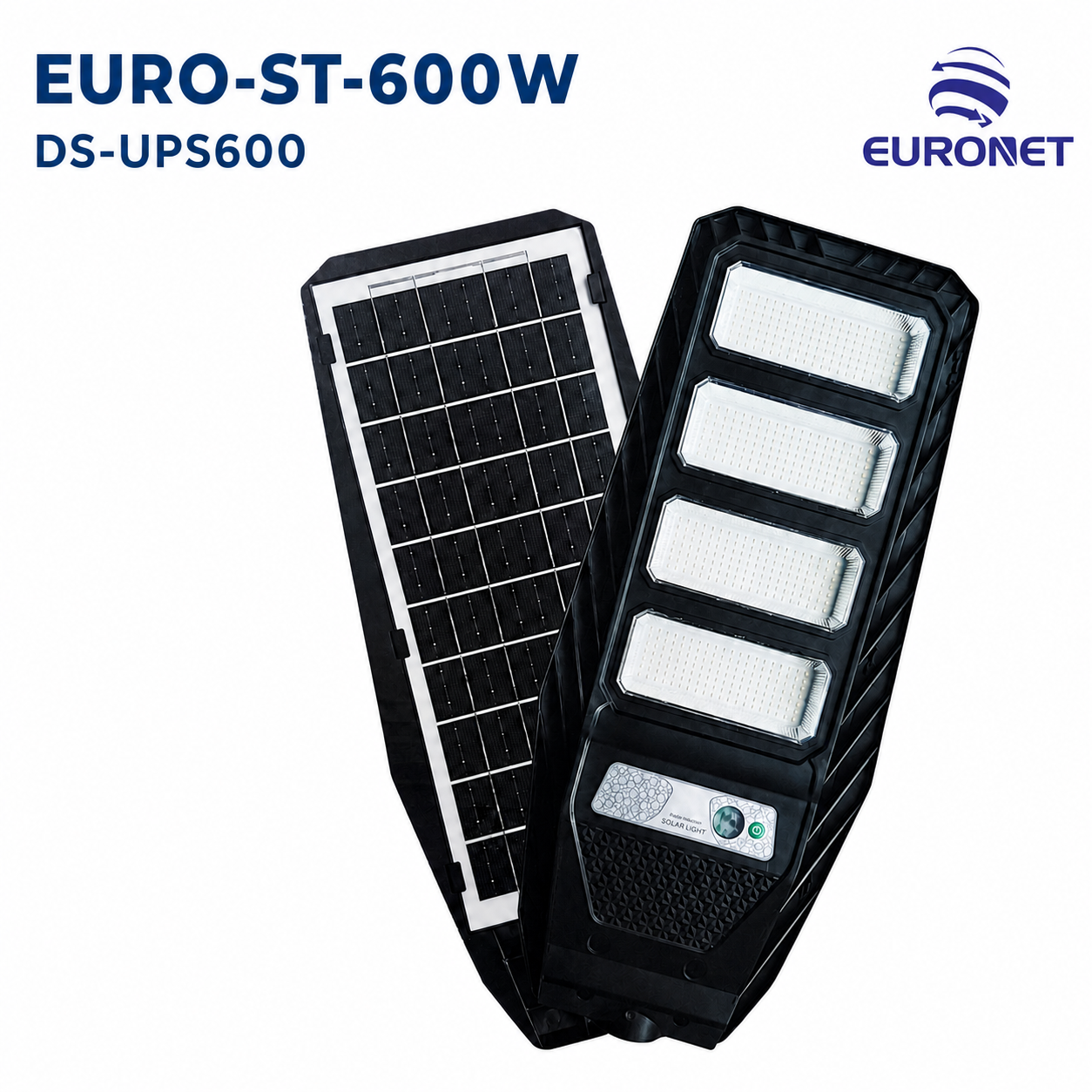 پروژکتور خورشیدی خیابانی 600 وات یورونت مدل EURO-ST-600W
