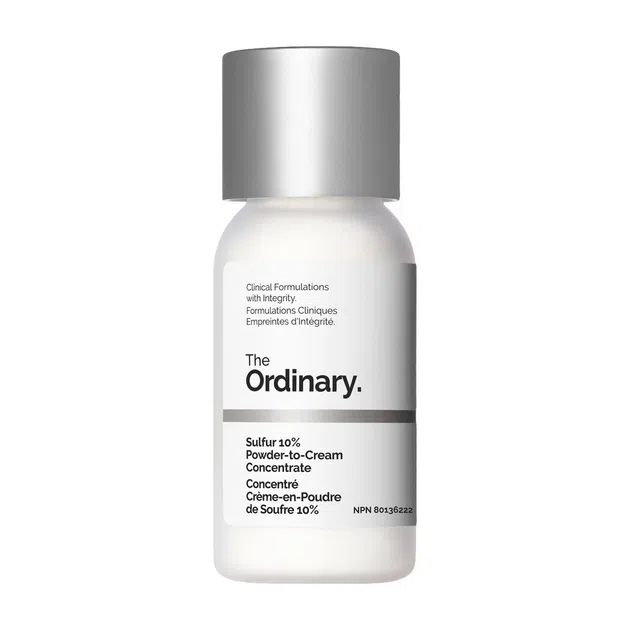 پودر کرم گوگرد درمان جوش و لک اوردینری | The Ordinary Sulfur 10% Powder-to-Cream Concentrate