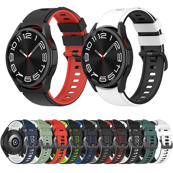بند اسپرت ساعت سامسونگ گلکسی Watch 6 Classic مدل Two-tone