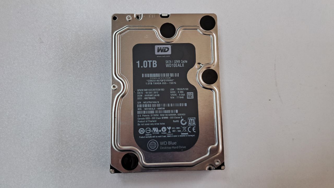 هارد اینترنال وسترن دیجیتال 1TB