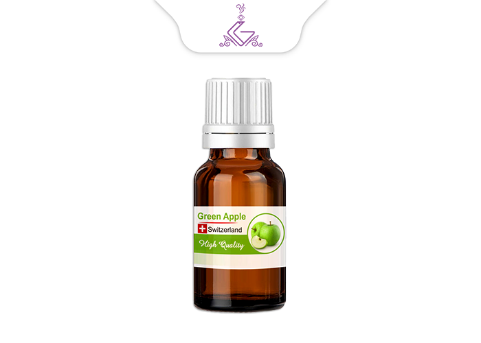 اسانس مایع خوشبو کننده هوا رایحه سیب سبز green apple برند برف پاییزه 18میل