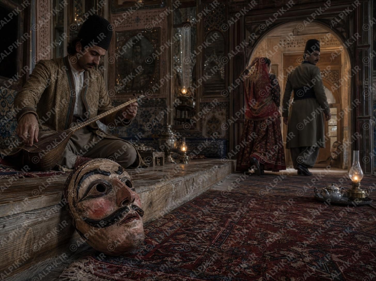 راوی و ماسک