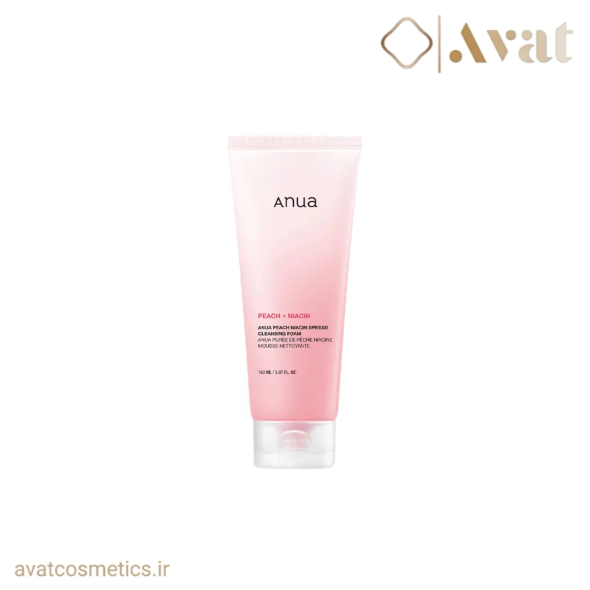 فوم شستشوی هلو و نیاسین آنوا | ANUA Peach Niacin Cleansing Foam