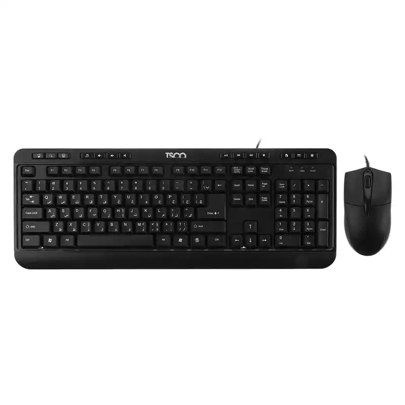 کیبورد و موس تسکو با سیم مدل TKM-8052