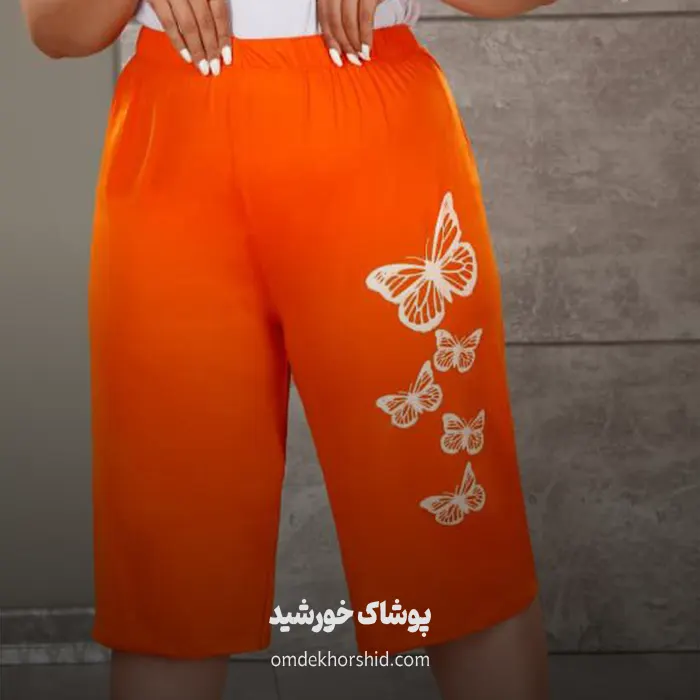 شلوارک قواره دار پروانه کد 1
