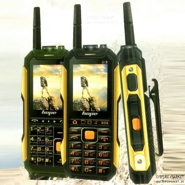 گوشی کماندویی  ( ارتشی ) هوپ K35 plus | حافظه 128 مگابایت ا hope k35 plus 128 MB