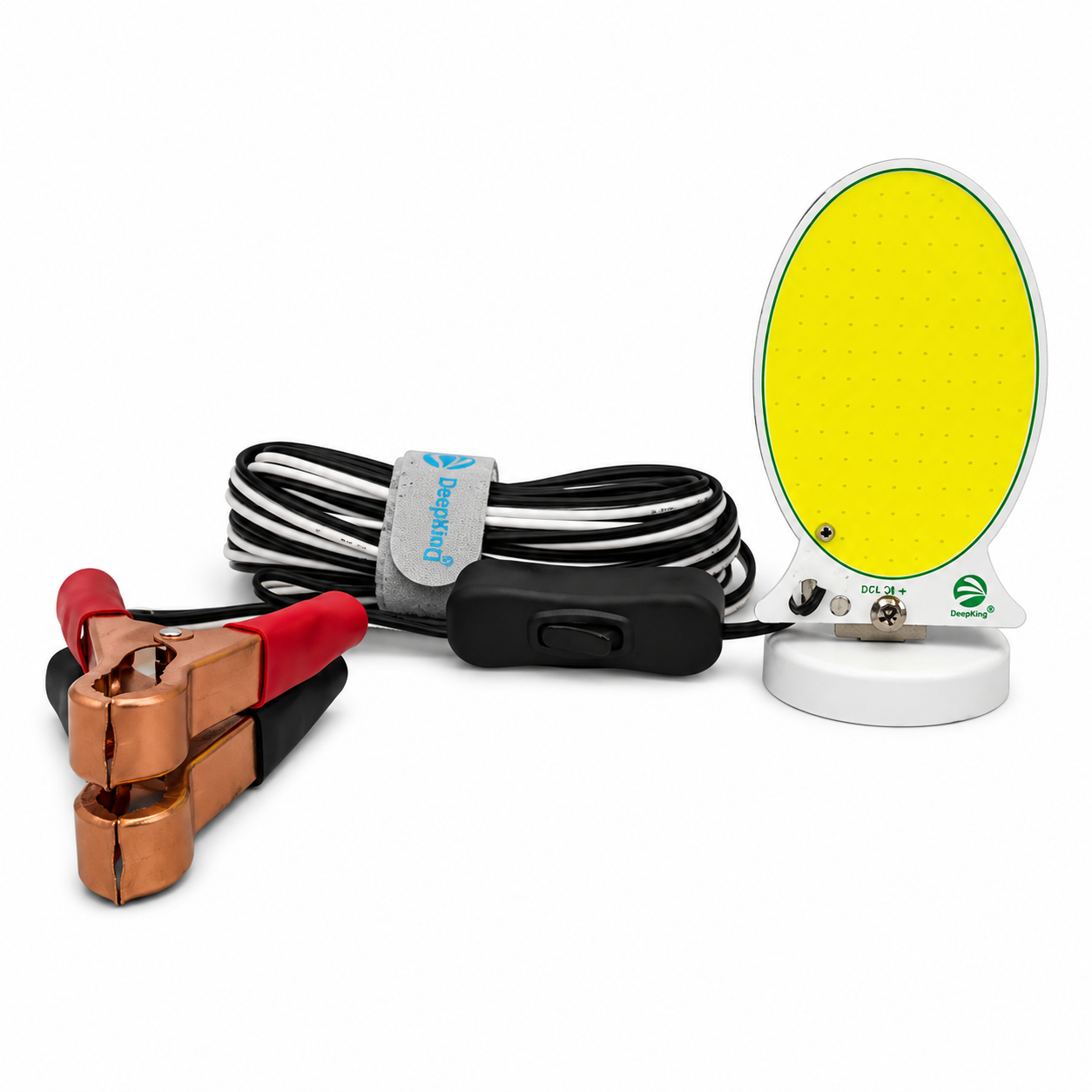 چراغ سیار 12 ولت خودرو 360 لایت پایه دار بیضی