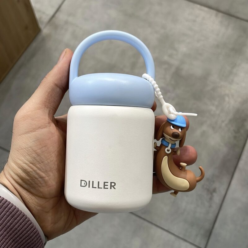 مینی تراول ماگ طرح پاپی DILLER اورجینال |مینی تراول ماگ دیلر
