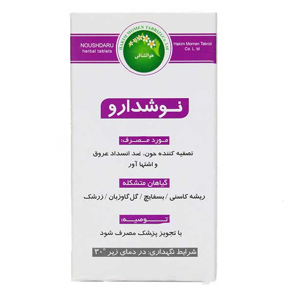 قرص نوشدارو حکیم مومن تبریزی