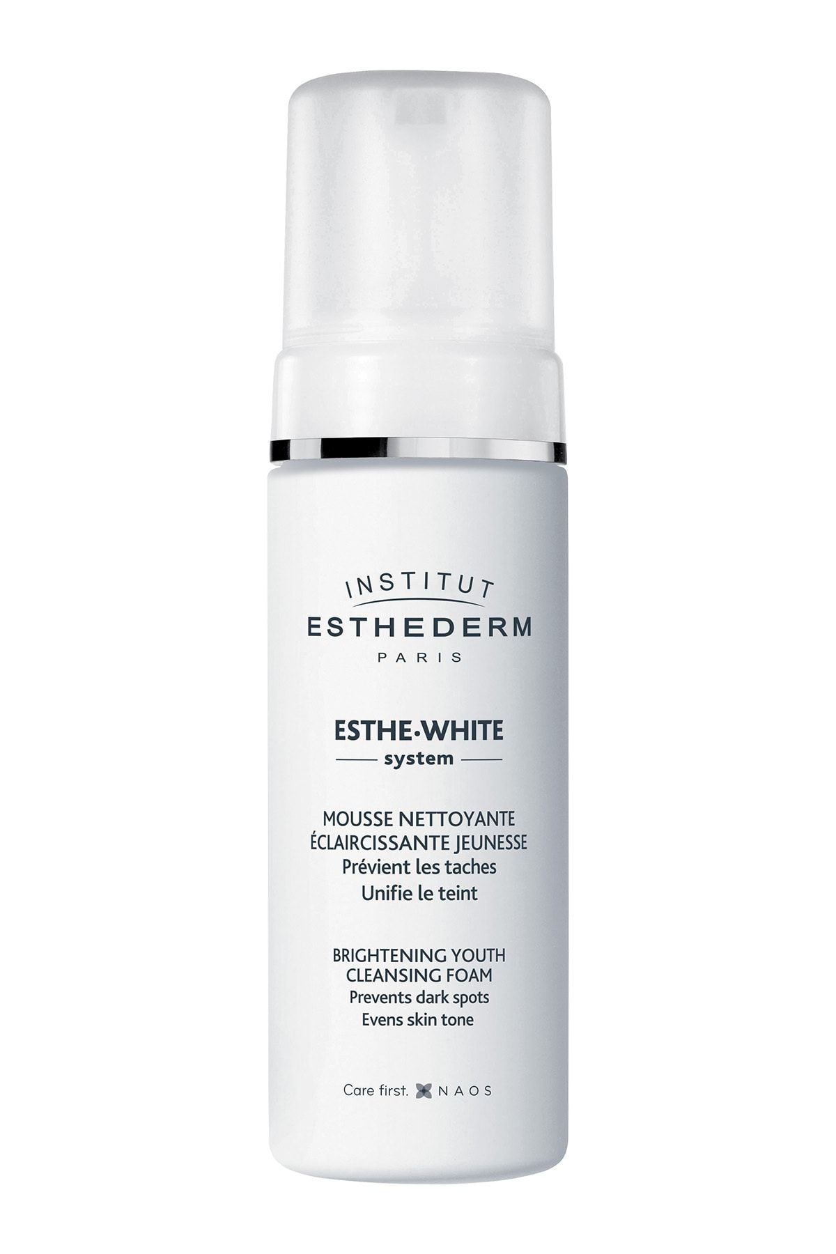 موس پاک کننده و روشن کننده صورت استادرم مدل استی وایت ESTHE . WHITE حجم 150 میلی لیتر