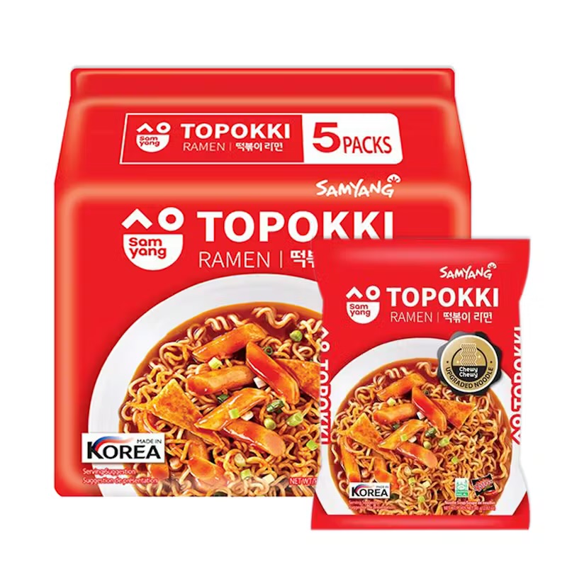 نودل سامیانگ پاکتی دوکبوکی (5عددی)