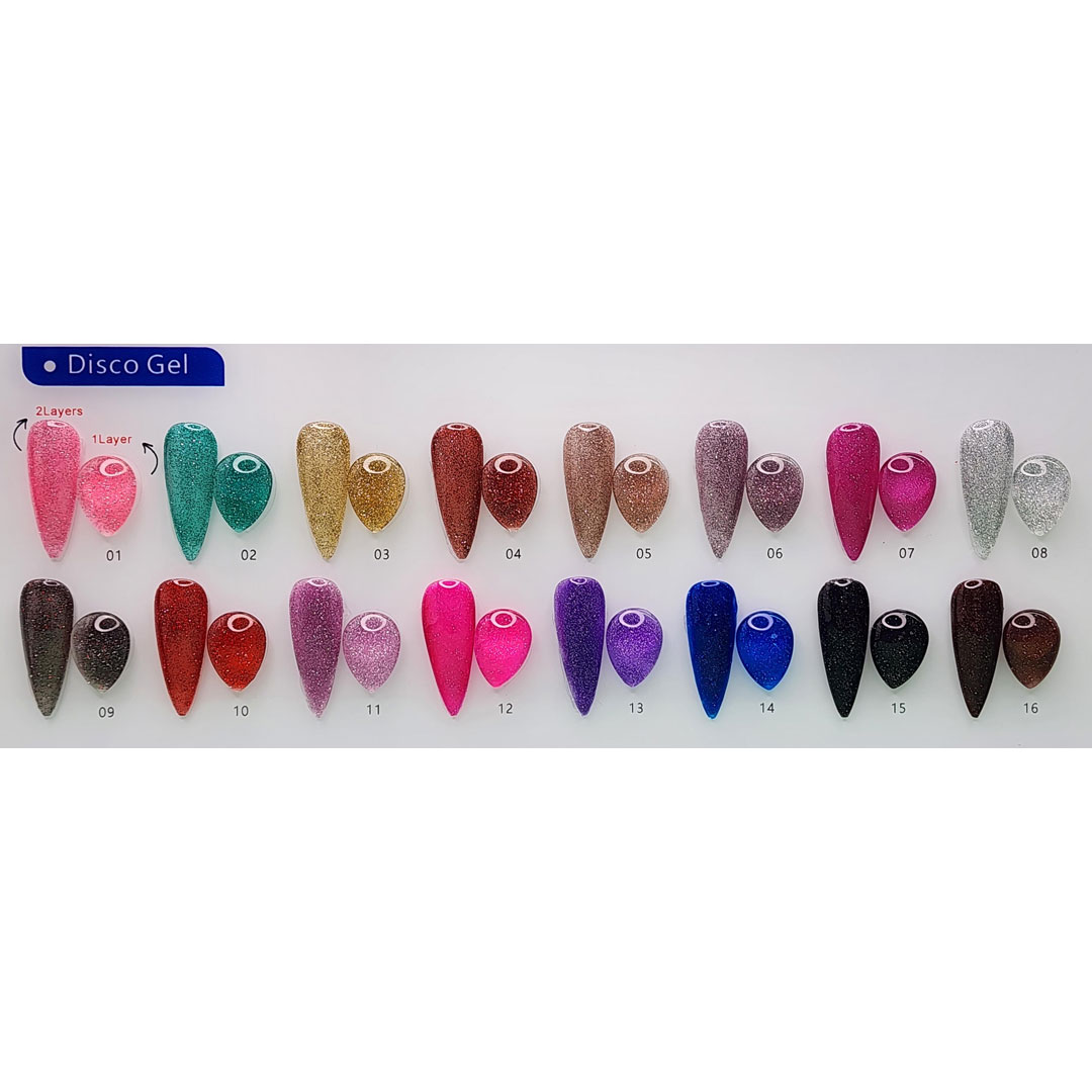 لاک ژل دیسکو برند والری حجم 12 میل