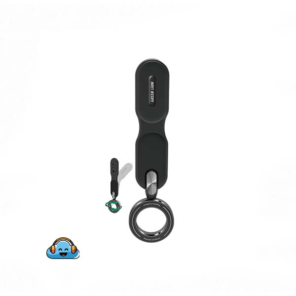 هولدر نگهدارنده مگ سیف دار خودرو گرین لاین مدل Green Lion Flexible MagSafe Car Holder