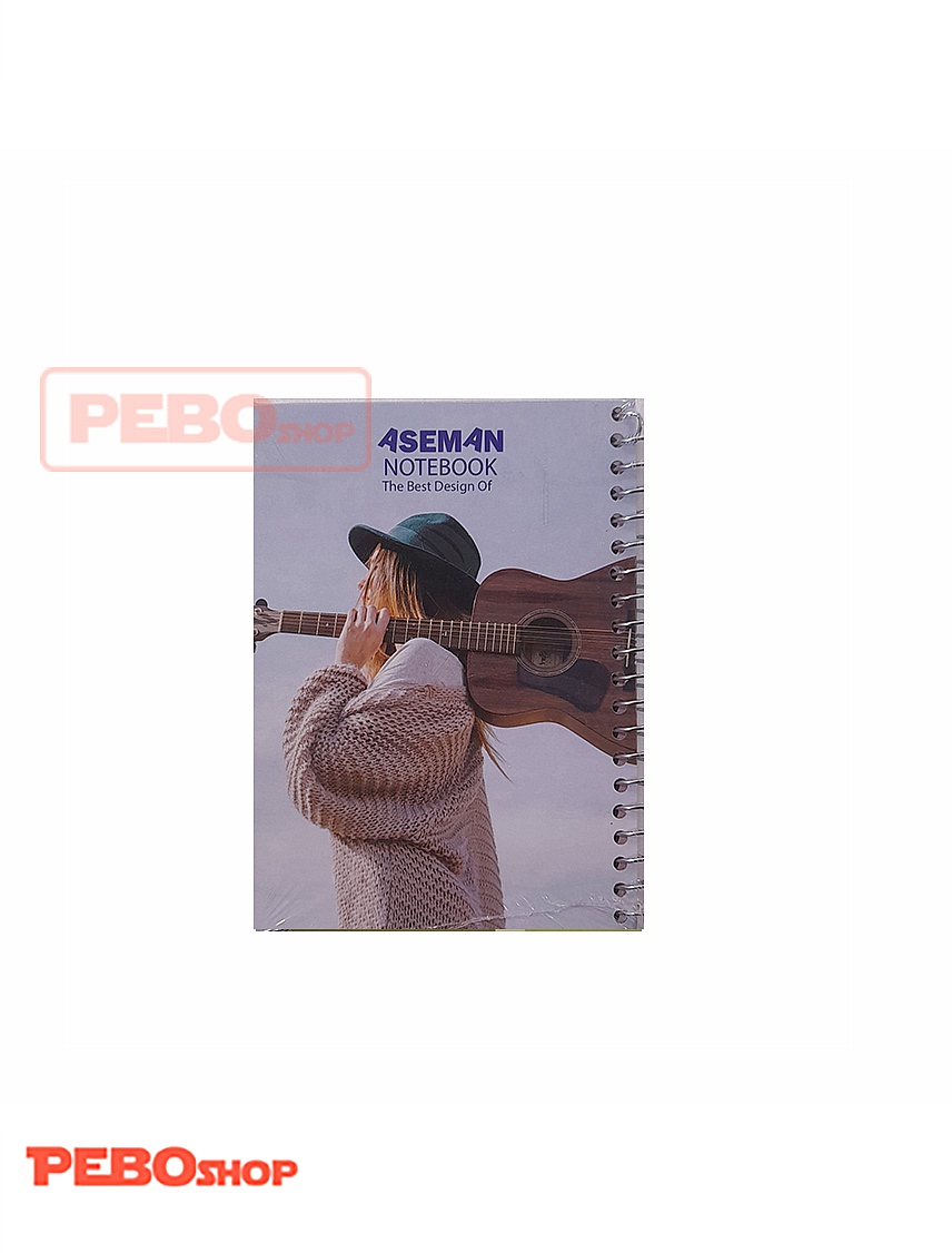 دفترچه آسمان طرح گیتار