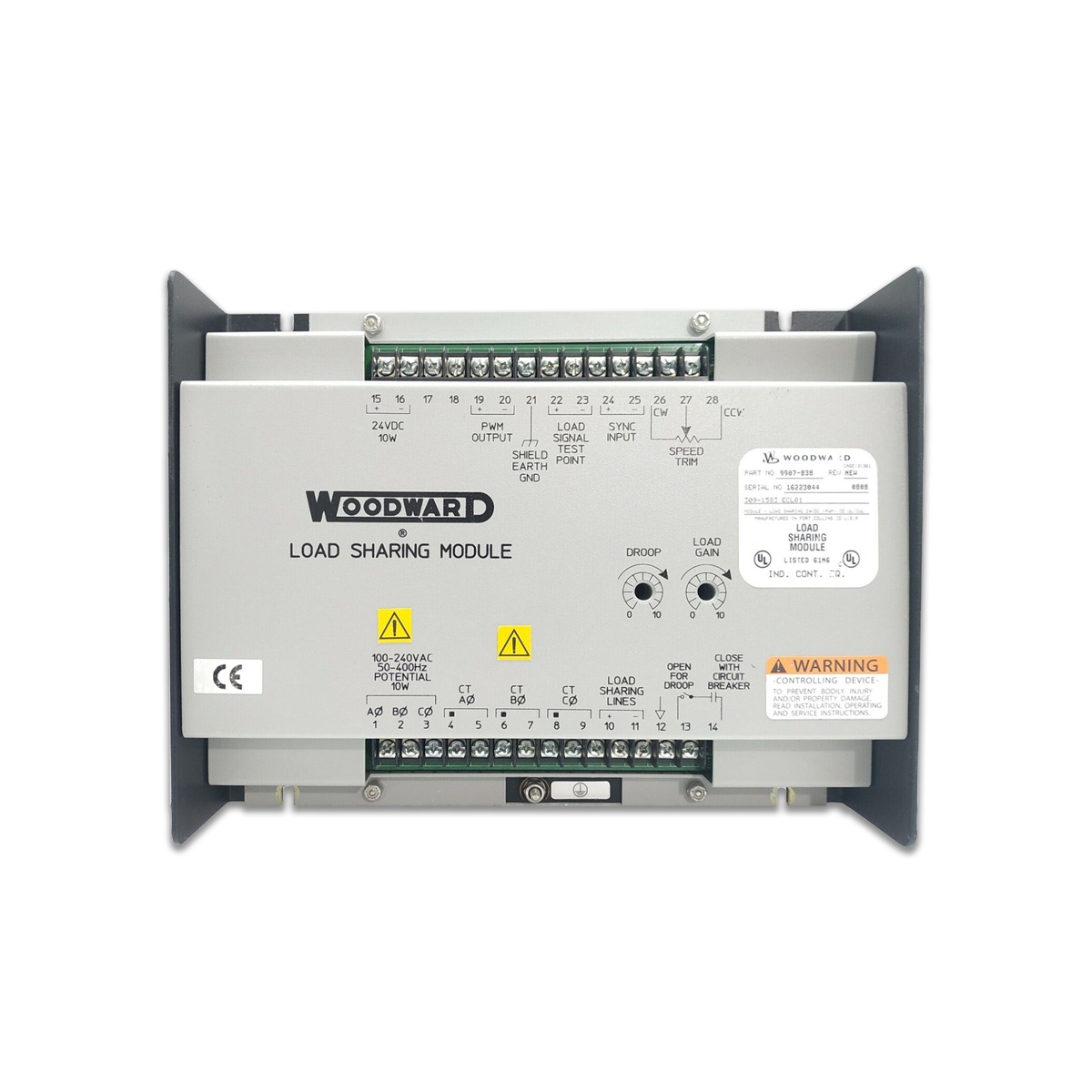 ماژول لود شیرینگ Woodward - تقسیم بار وودوارد 173-9907