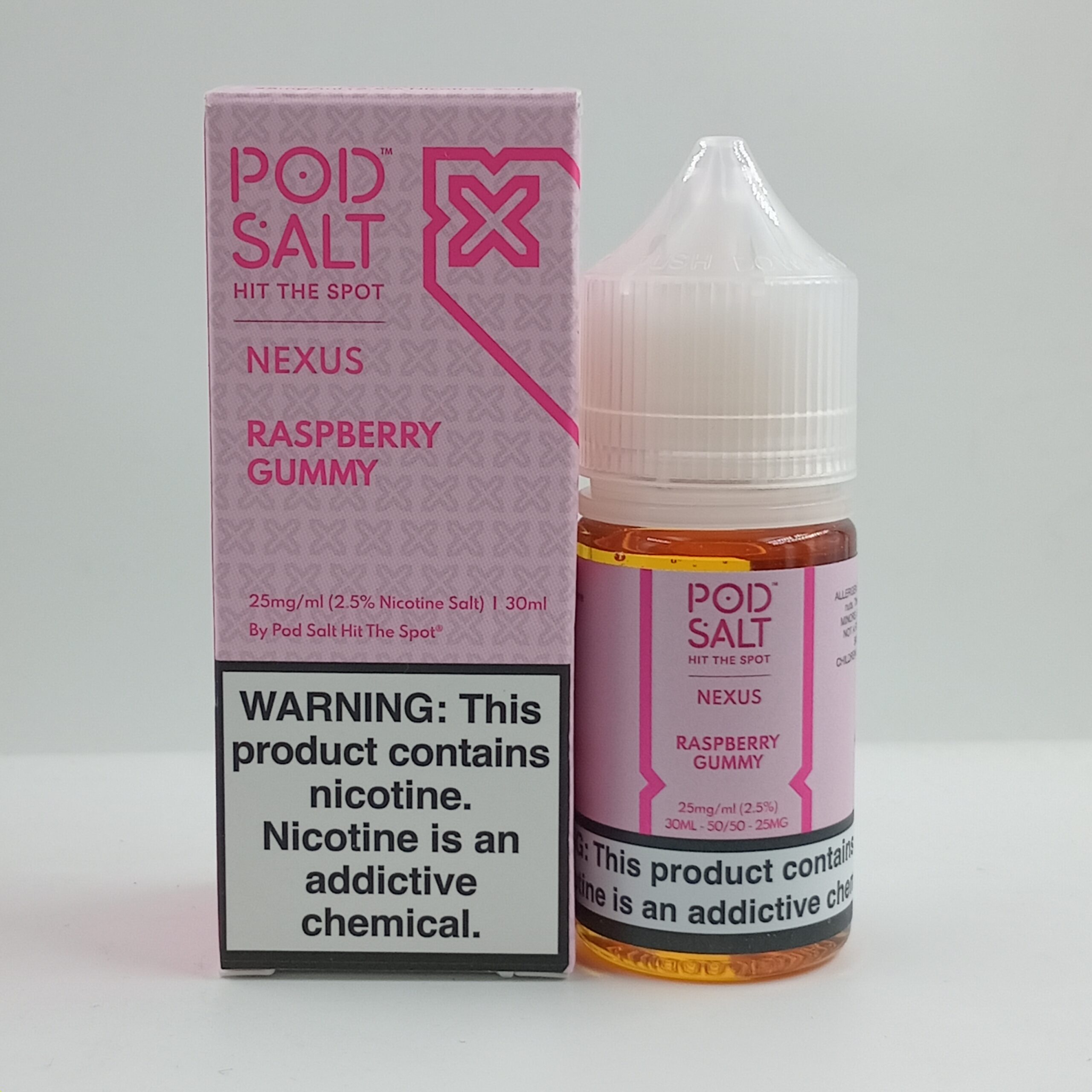 پاد سالت پاستیل تمشک | POD SALT NEXUS RASPBERRY GUMMY