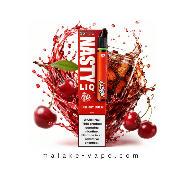 سالت گیلاس نوشابه نستی  NASTY LIQ CHERRY COLA