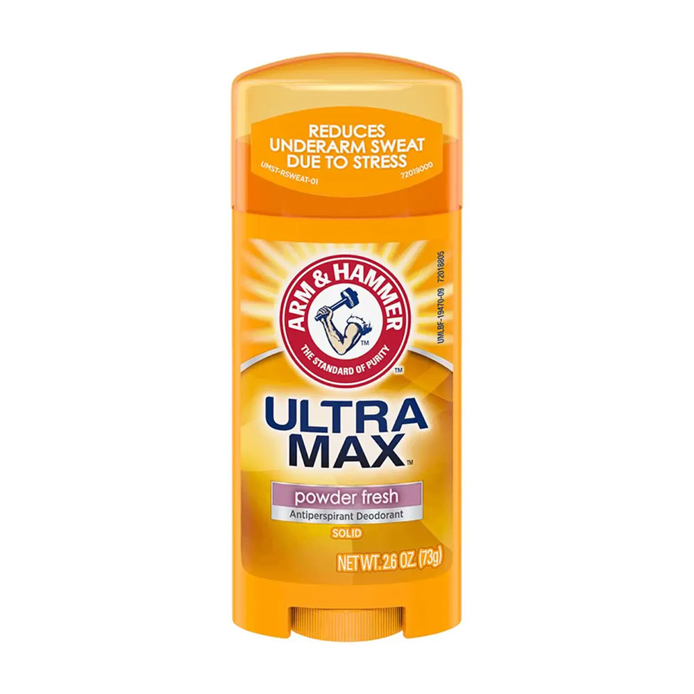 مام صابونی اولترا مکس رایحه Powder Fresh آرم اند هامر Arm &amp; Hammer Ultra Max Powder Fresh 73g