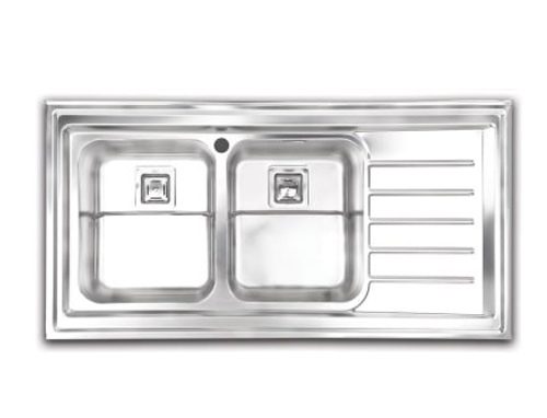 سینک ظرفشویی روکار کد 511 اخوان