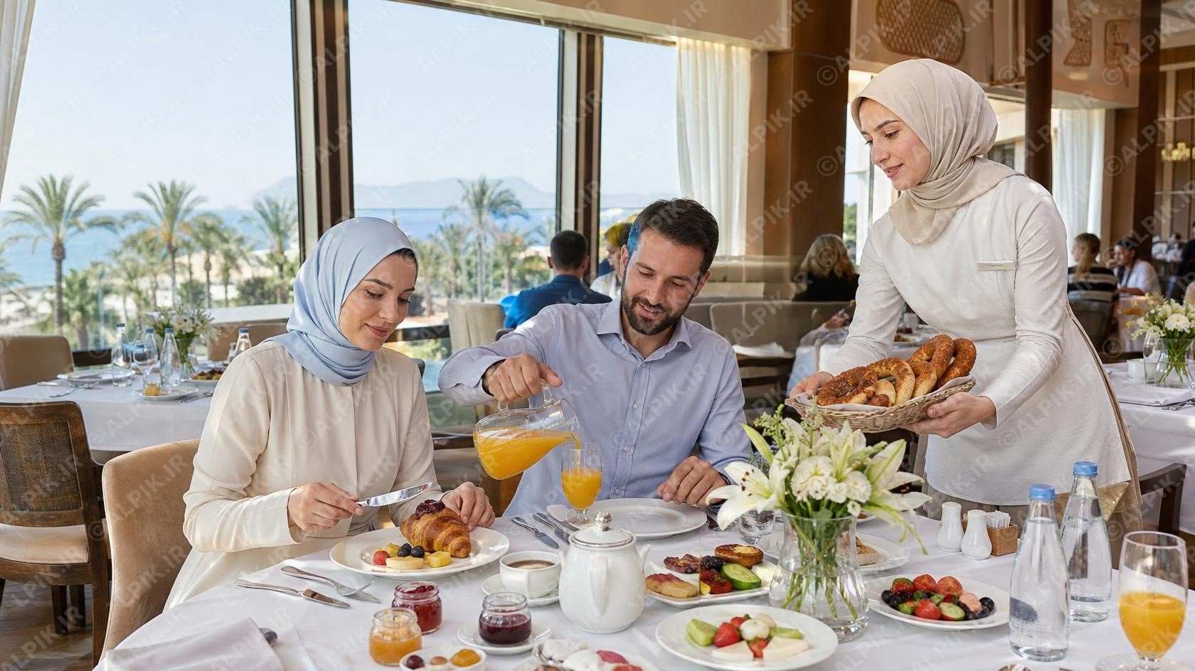 تجربه صبحانه حلال در هتل لوکس آنتالیا