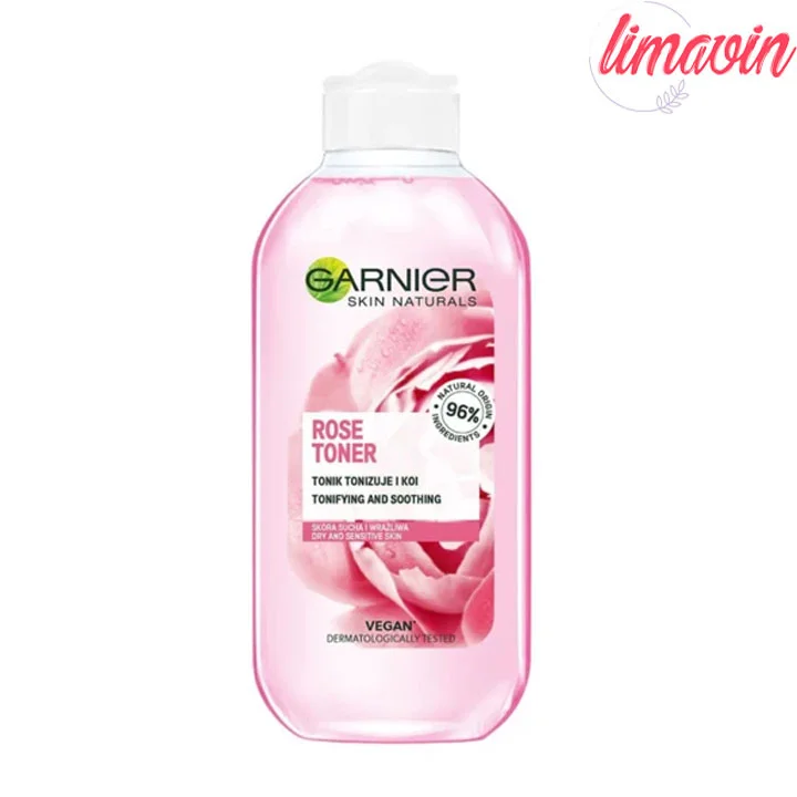تونر پاک کننده صورت گارنیه مدل Rose Toner حجم 200 میلی لیتر