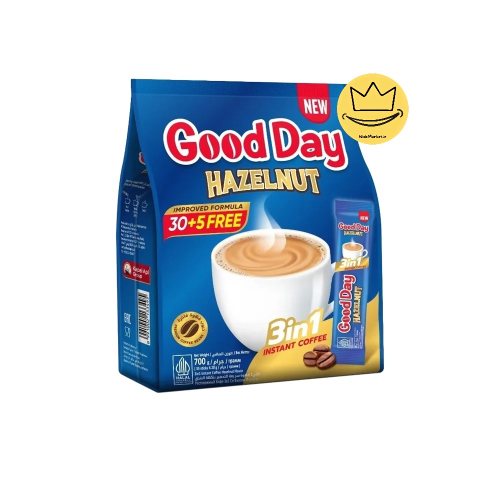 کافی میکس گوددی فندقی GoodDay Hazelnut