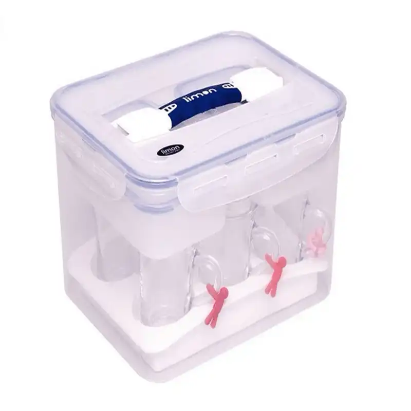سرویس چای و صبحانه خوری مسافرتی ساده لیمون کد 43035 - سفید