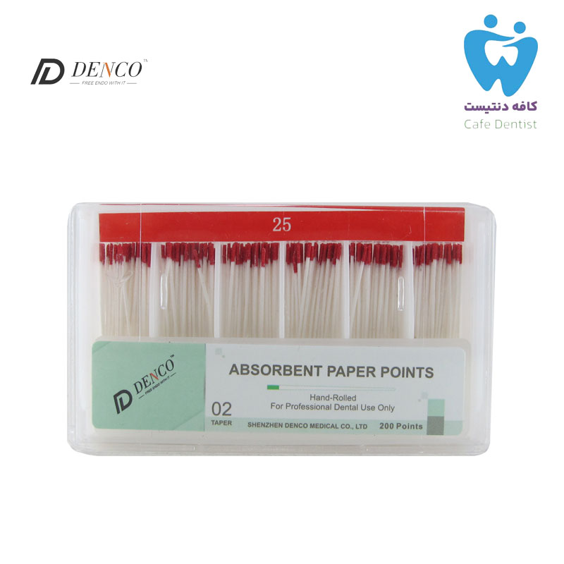 کن کاغذی دنکو - Denco Absorbent Paper Points