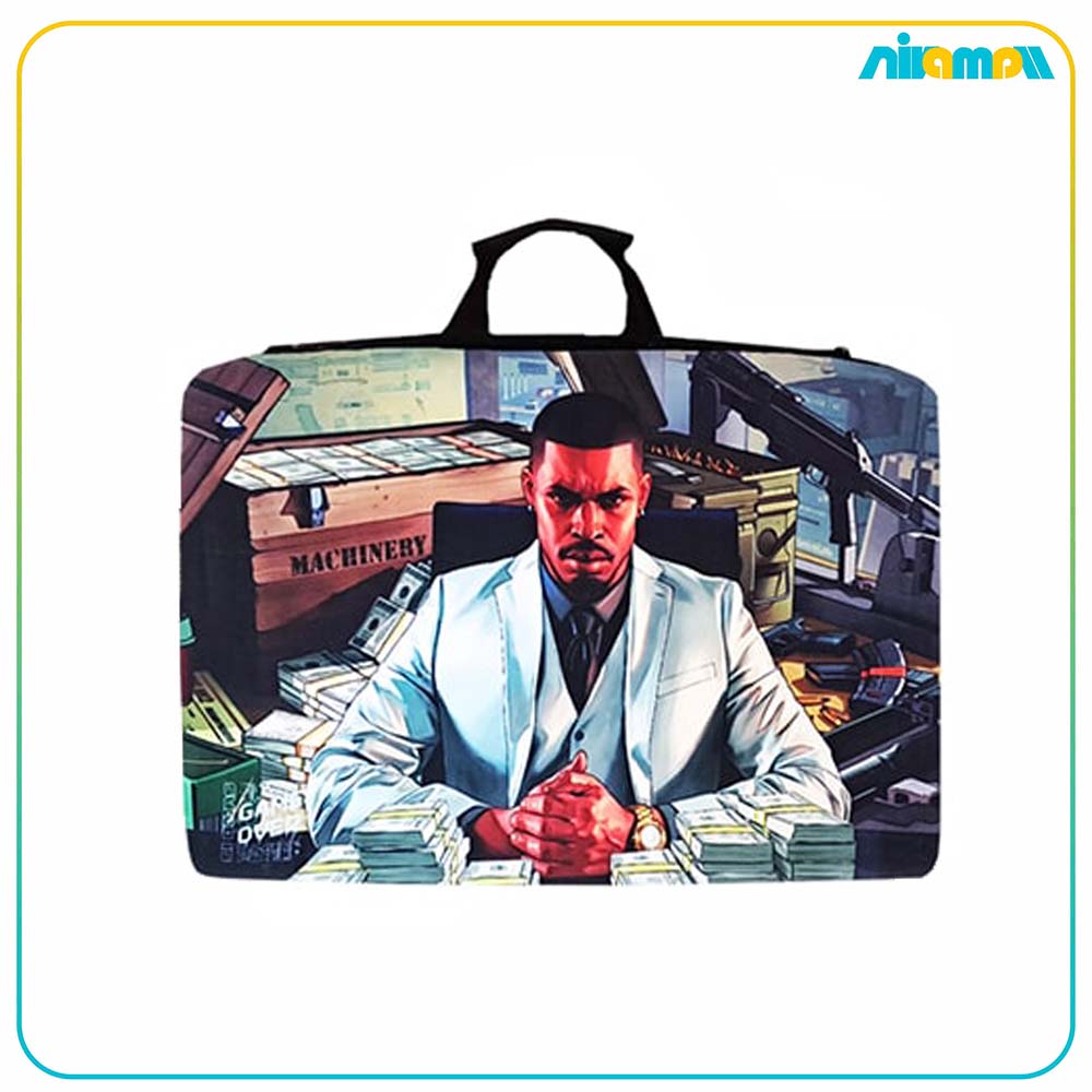 کیف کنسول بازی مخصوص ps5 Slim طرح gta v
