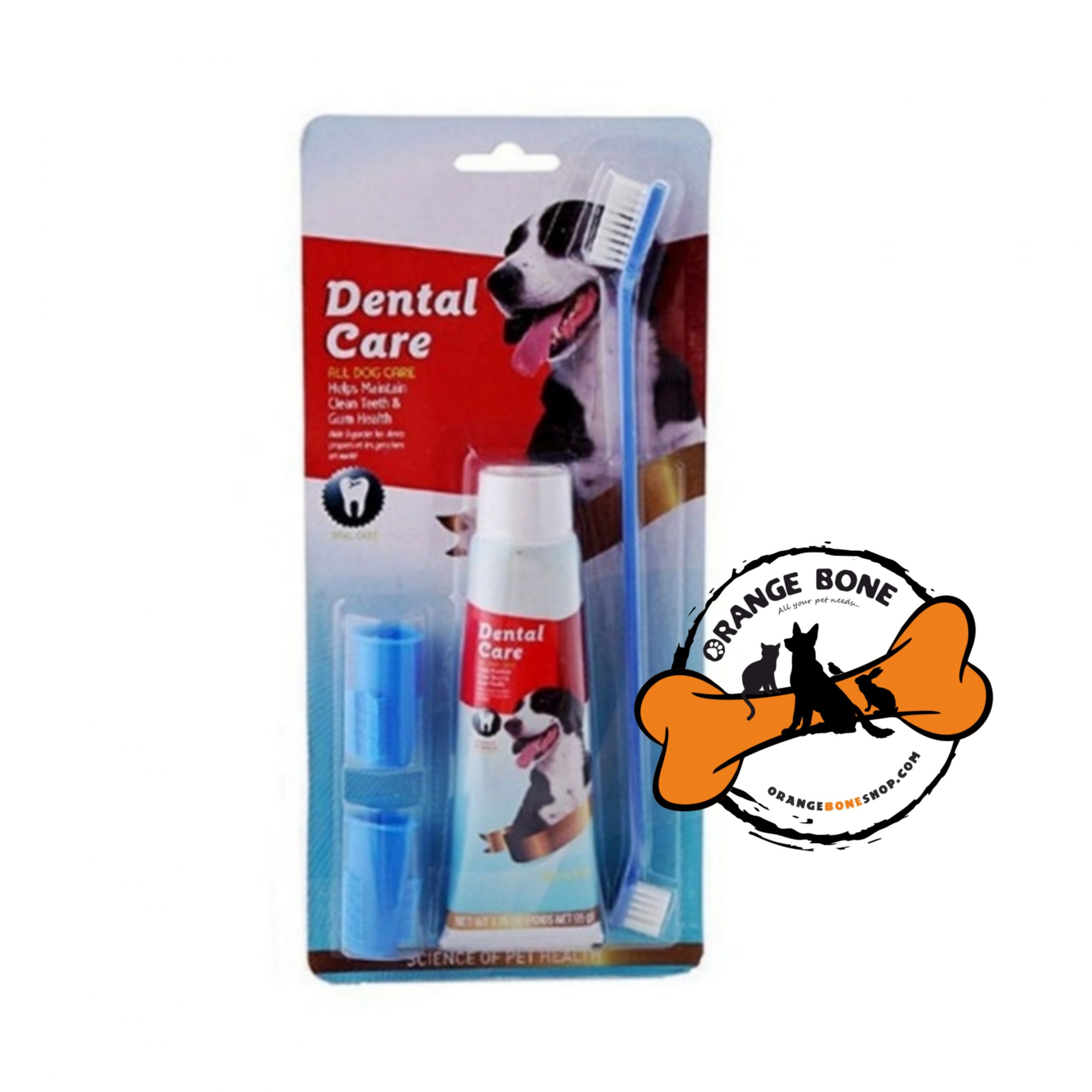 ست مسواک و خمیر دندان سگ برند Dental care