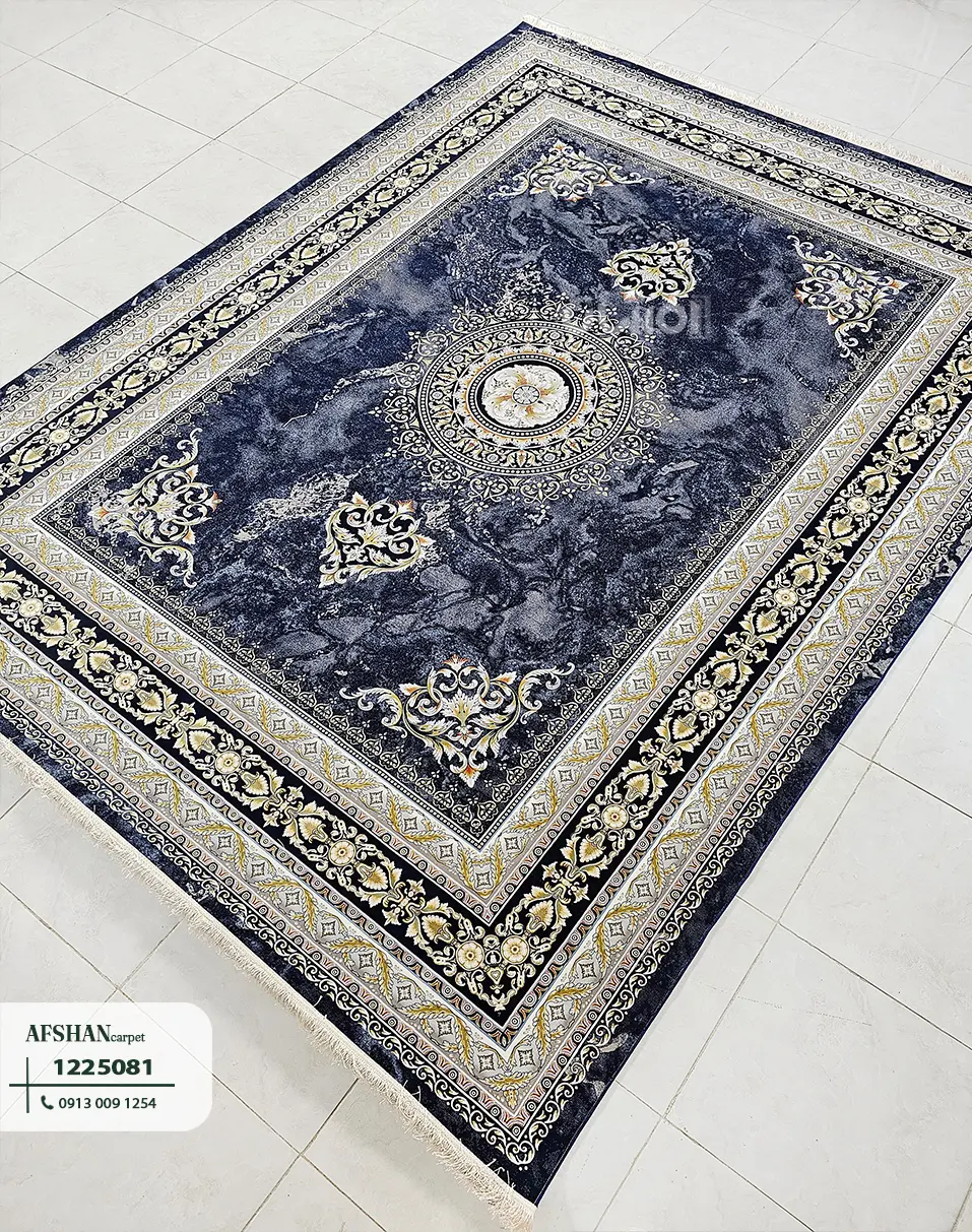 فرش 1200 شانه آکرلیک طرح لیانا کد 1225081 نگار