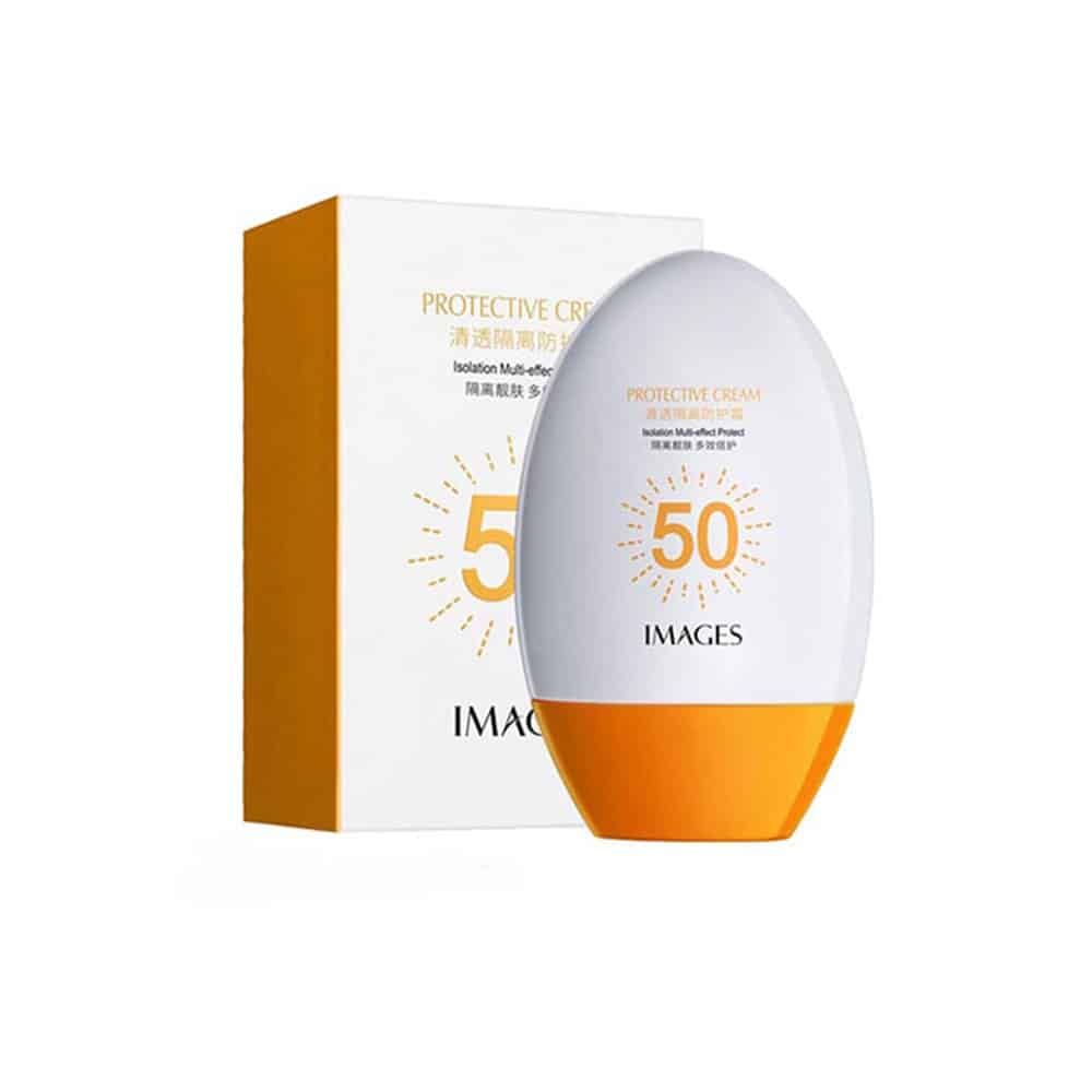 کرم ضد آفتاب ضد لک ایمیجز SPF50 | بی رنگ، سبک و آبرسان