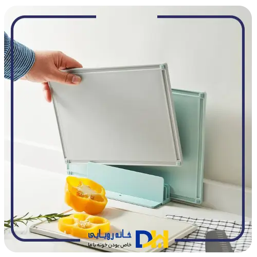 تخته برش استنددار۴تکه ایکیا GUMMIHAJ