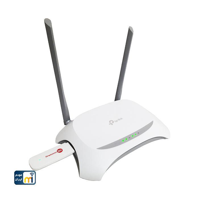 مودم روتر 3G تی پی-لینک مدل 3420 به همراه مودم USB