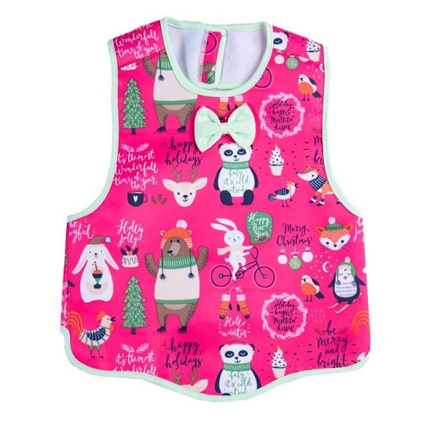 پیشبند کودک طرح پاپیون ضد آب Em Baby