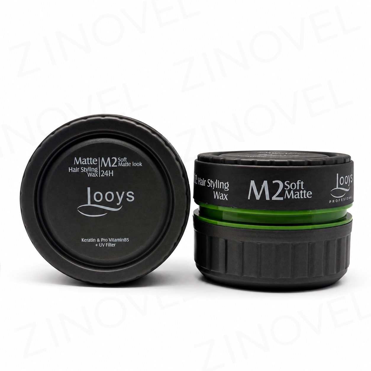 واکس مو حالت دهنده قوی و مات کننده لویز سبز Looys مدل Soft Matte Look M2