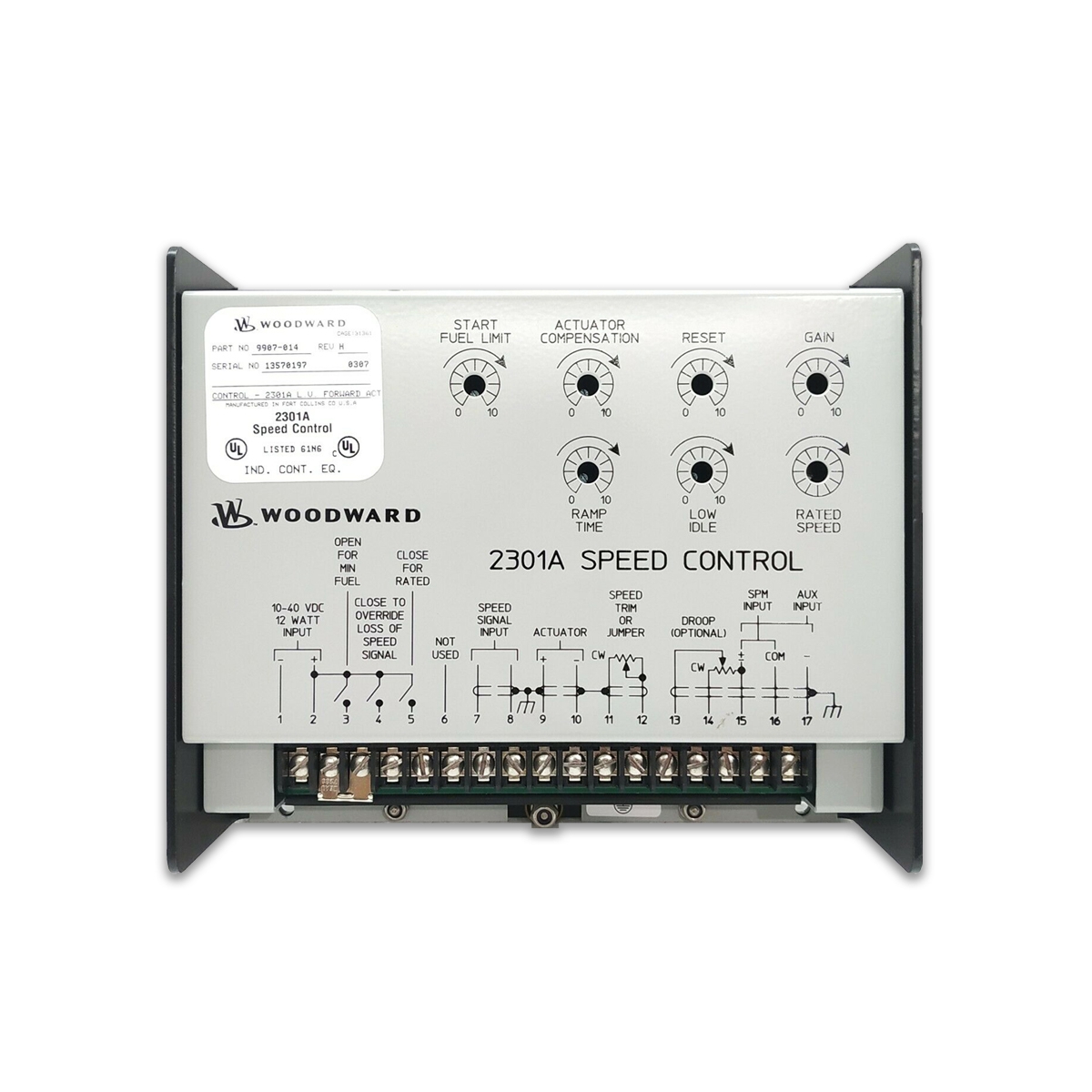 گاورنر Woodward 2301A - گاورنر وودوارد 131-9905