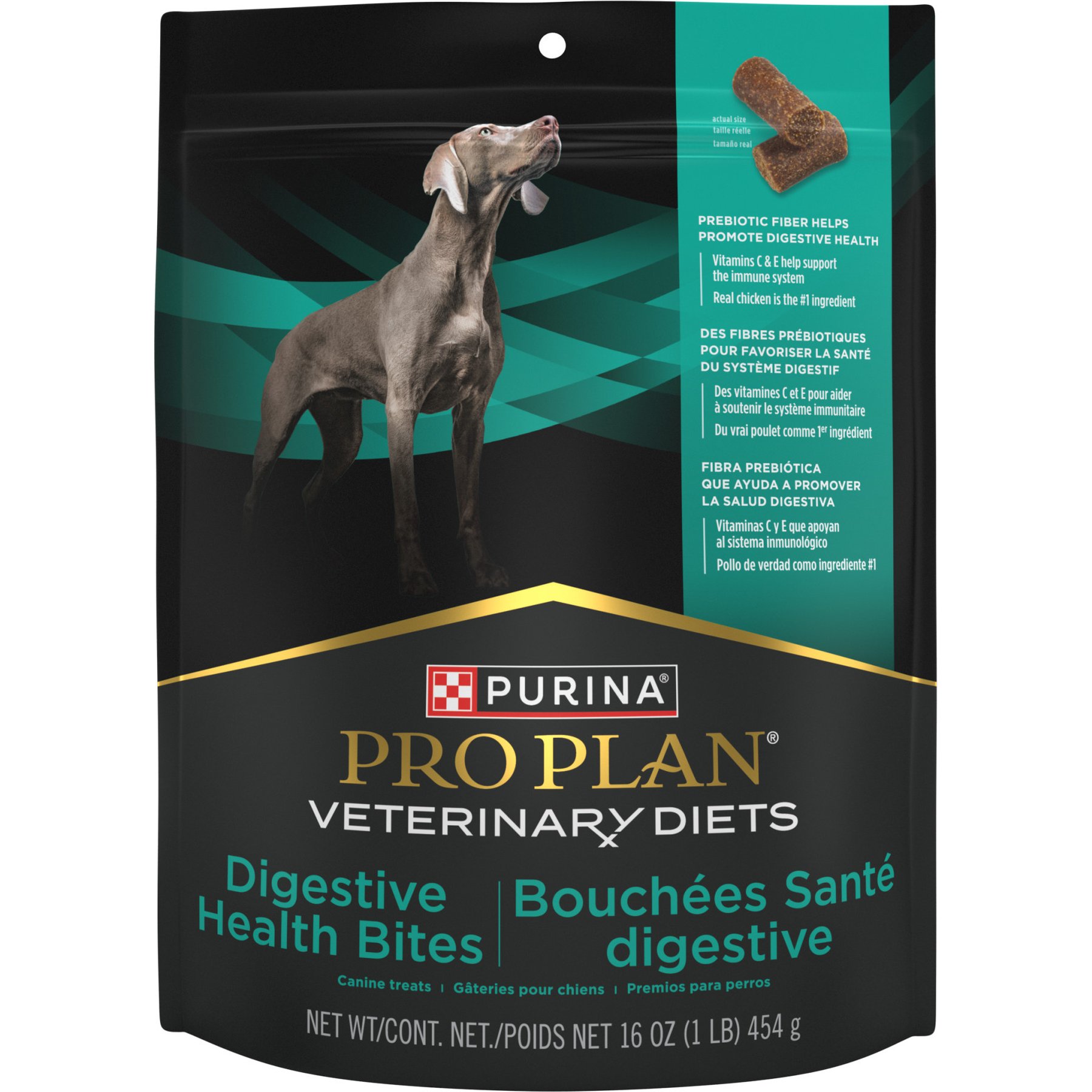 تشویقی سگ پورینا پرو پلن سگ بالغ وتری دایتس ۴۵۴ گرم | Purina Pro Plan Veterinary Diets 16oz