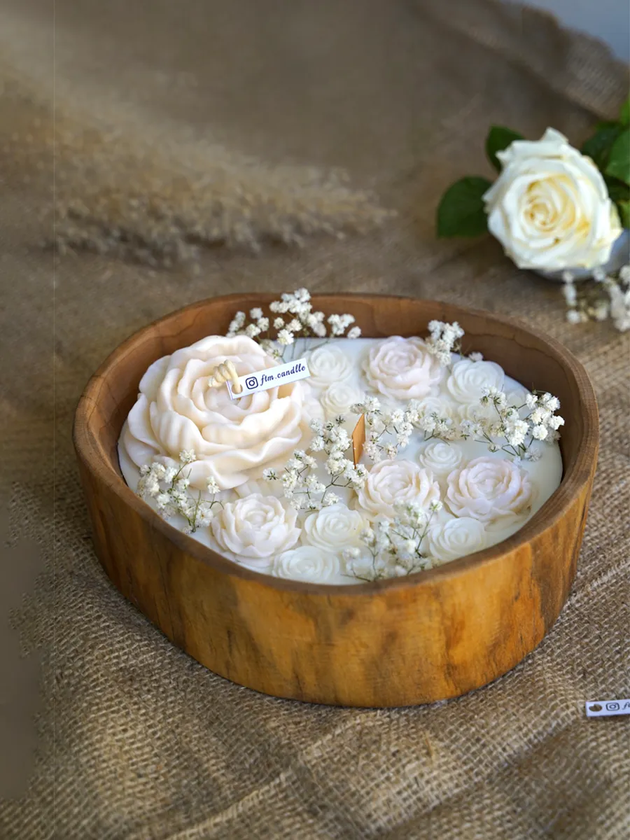 شمع چوبی آلاله