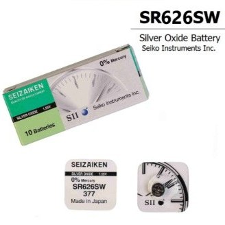 باتری ساعت سیزیکن اصل ژاپنی مدل SR626SW (377)