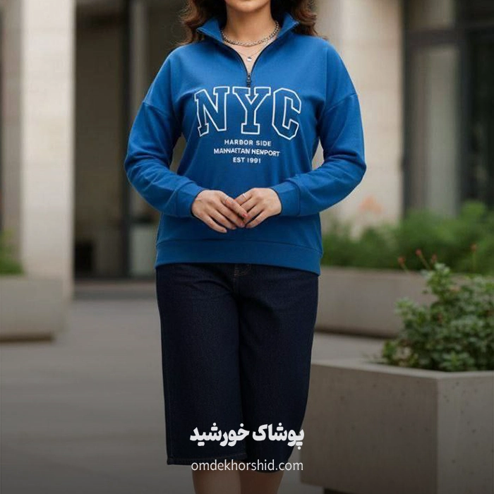 تونیک یقه زیپ NYC